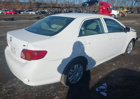 2009 Toyota Corolla Le из США, поврежденный, VIN 2T1BU40E99C177567